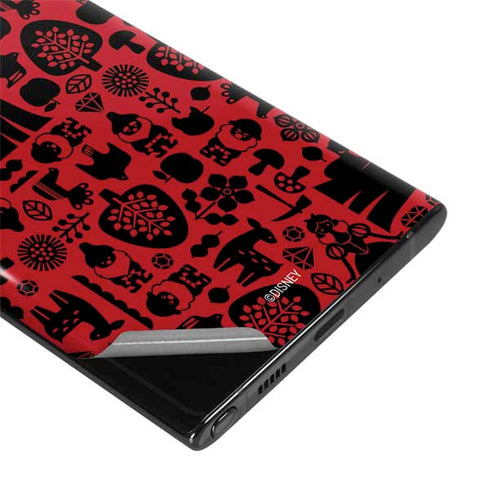 Disney Snow White Icon Pattern Galaxy Note 10 Skin
